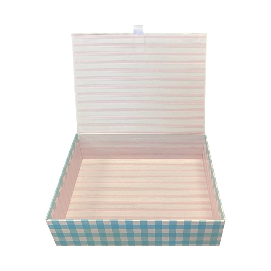 * antique box ୨୧ * ブルーの小花柄 19世紀の古い 紙箱 antique box ୨୧ * ブルーの小花柄 19世紀の古い 紙箱 antique